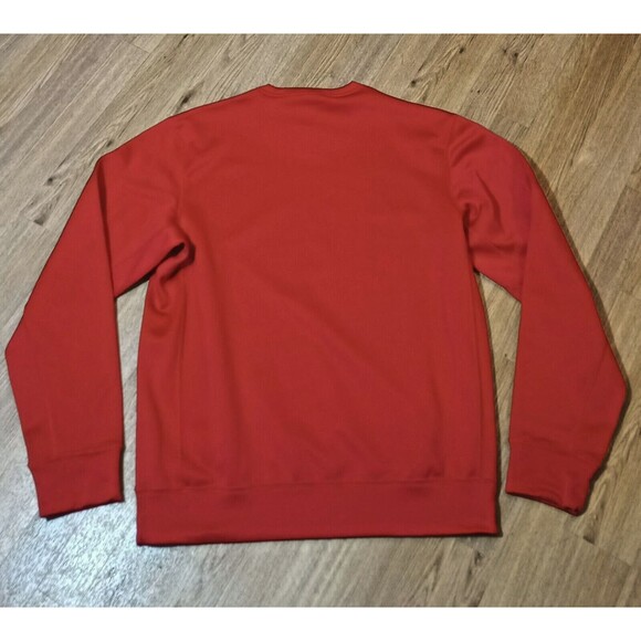 Nike Ohio State Sweatshirt Mens Small Buckeyes Red Fleece Therma Fit Oversized - Picture 10 of 16
